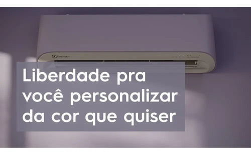 Imagem 7 de 9 de Ar-condicionado Electrolux Split Inverter 9.000 Btus Color Adapt Wi-Fi Só Frio Cor Branco