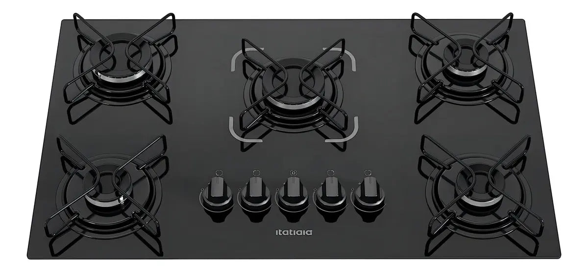 Cooktop Itatiaia Essencial 5 Bocas Preto - Image 1