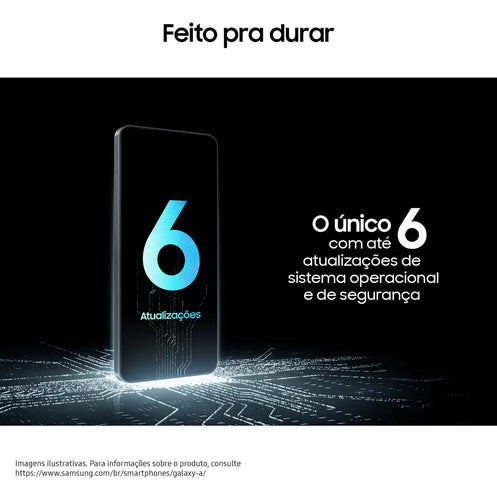 Imagem 7 de 9 de Celular Samsung Galaxy A17 5g Com Ia, 256gb, 8gb Ram, Câm De 50mp, Tela De 6.7 , Nfc, Ip54 - Preto