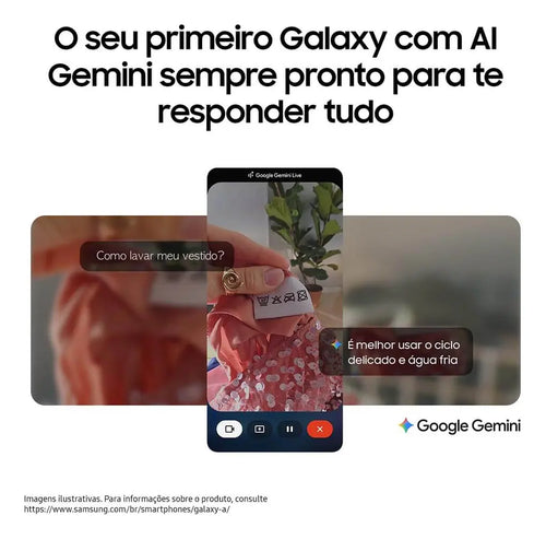 Imagem 3 de 9 de Celular Samsung Galaxy A17 5g Com Ia, 256gb, 8gb Ram, Câm De 50mp, Tela De 6.7 , Nfc, Ip54 - Preto