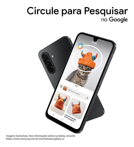 Imagem 4 de 9 de Celular Samsung Galaxy A17 5g Com Ia, 256gb, 8gb Ram, Câm De 50mp, Tela De 6.7 , Nfc, Ip54 - Preto