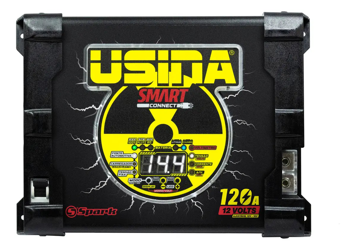 Fonte Carregador Usina Smart Connect 120A Bivolt - Image 1