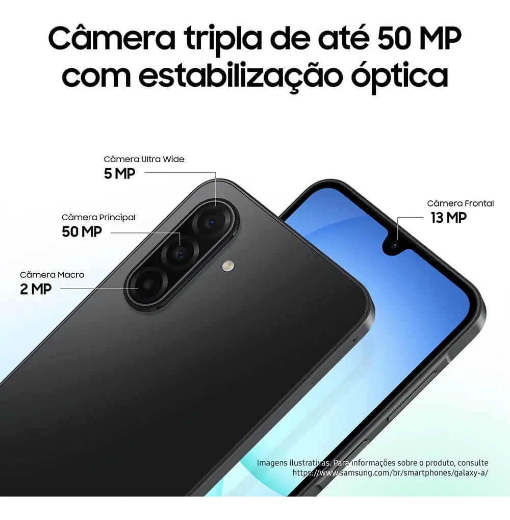Celular Samsung Galaxy A17 5g Com Ia, 256gb, 8gb Ram, Câm De 50mp, Tela De 6.7 , Nfc, Ip54 - Preto - Image 9
