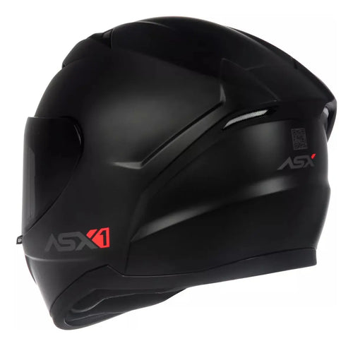 Imagem 8 de 9 de Capacete Moto Asx City Preto Fosco Lançamento - Promoção
