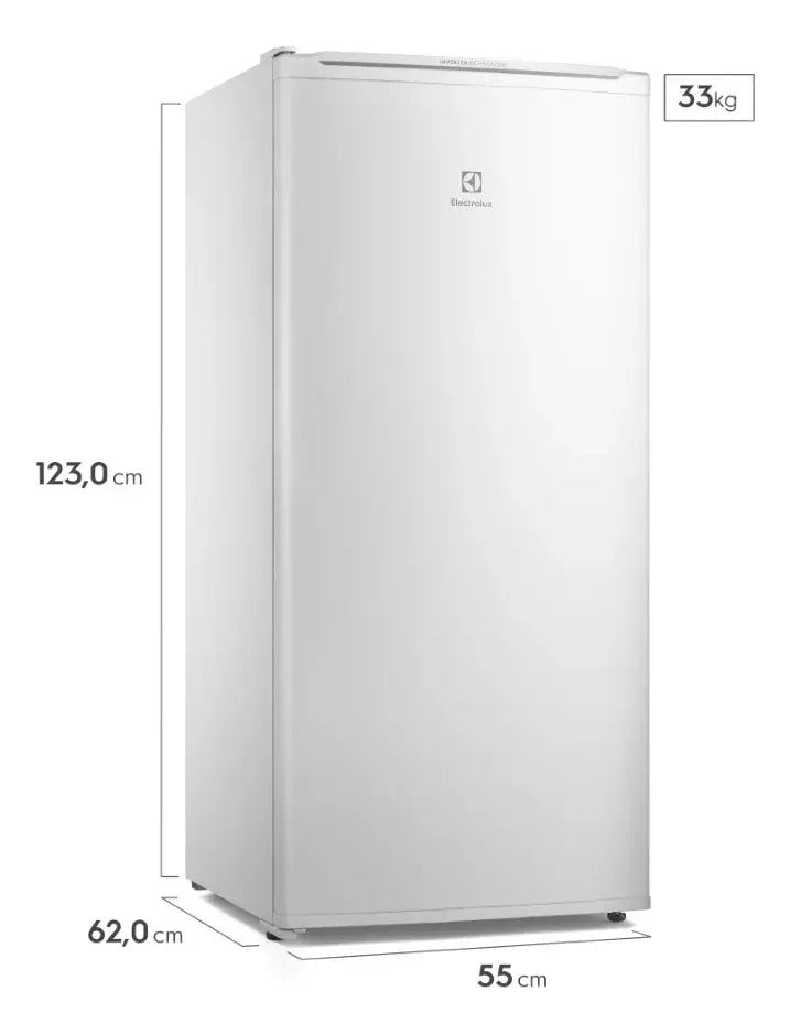 Freezer Vertical Fei19 175l Inverter Branco Electrolux - Image 5