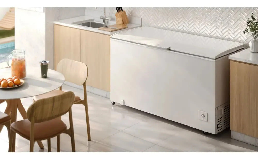Freezer Horizontal Electrolux 513l Inverter Uma Porta Hi550 Cor Branco - Image 6