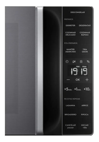 Imagem 5 de 8 de Micro-ondas Electrolux Inox 23L Efficient ME23S